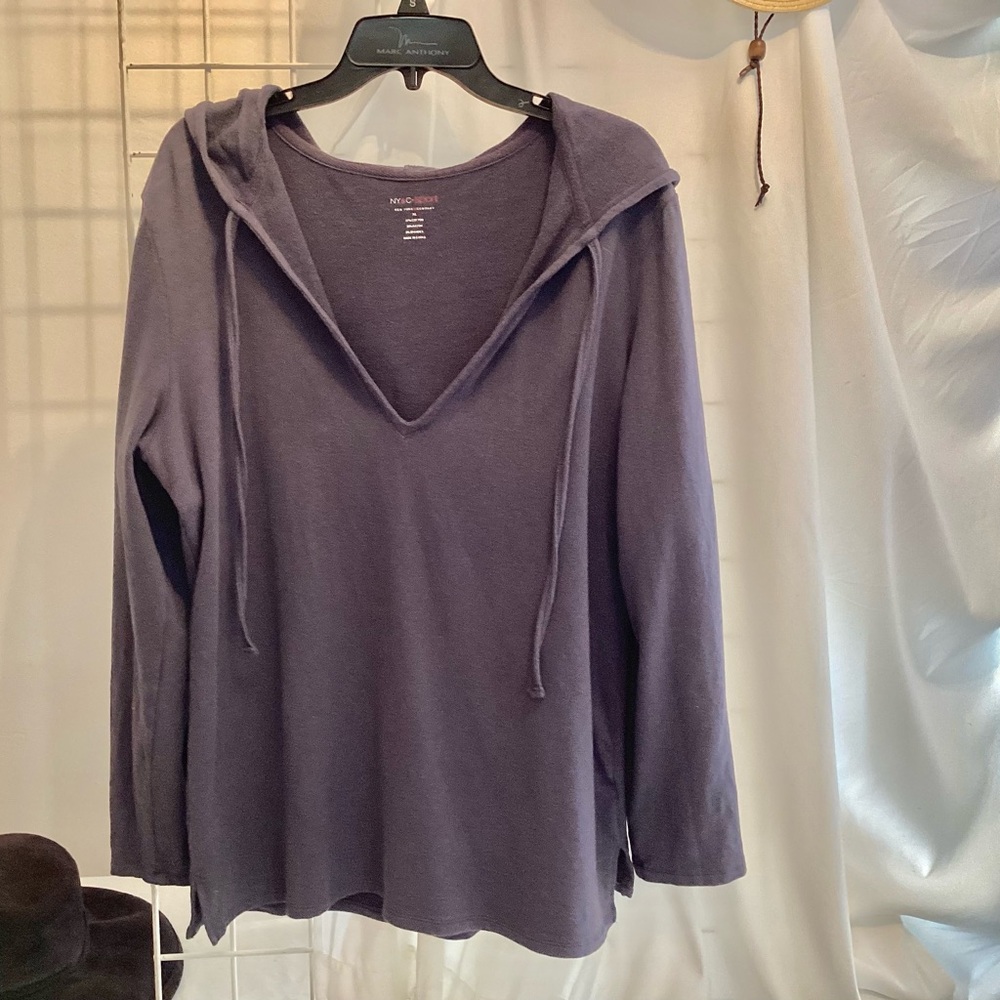 Blue Women’s Pullover Hoodie